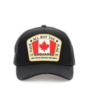 Dsquared2 BCM4011 Flag Patch Baseball Cap